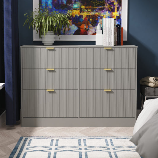 Nashville 6 Drawer Midi Chest