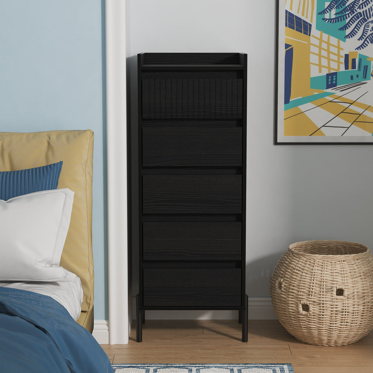 Osaka 5 Drawer Locker