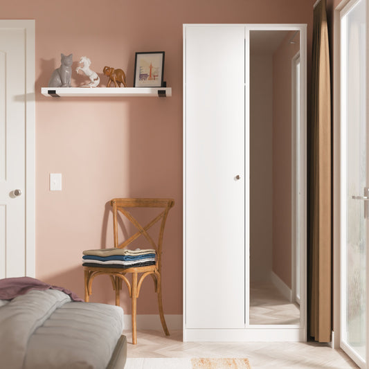 Padstow Tall 2ft 6in Mirror Robe