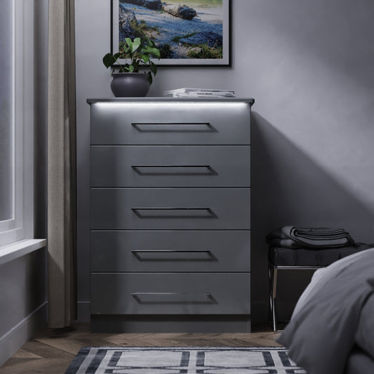 Paris 5 Drawer Chest
