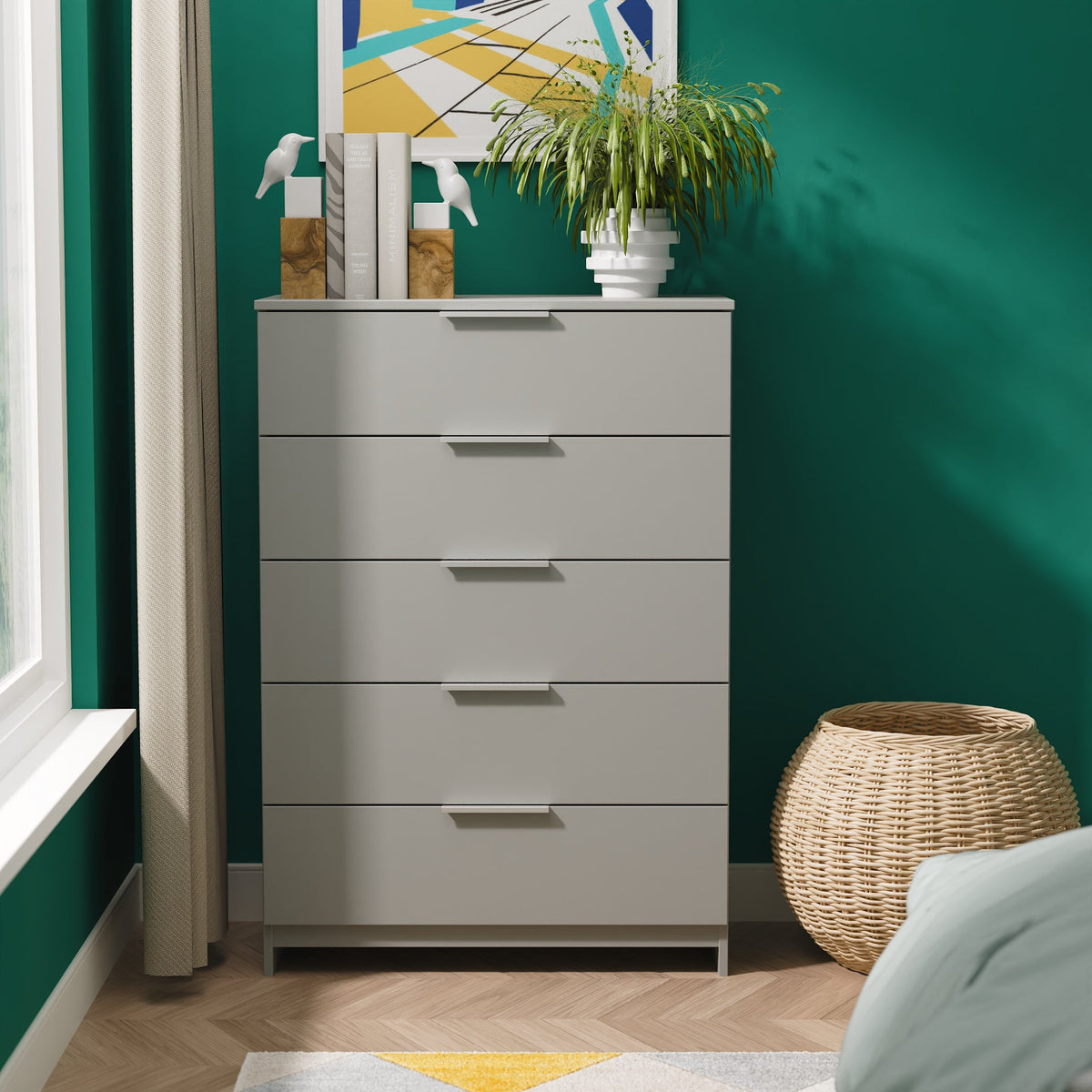 Plymouth 5 Drawer Chest
