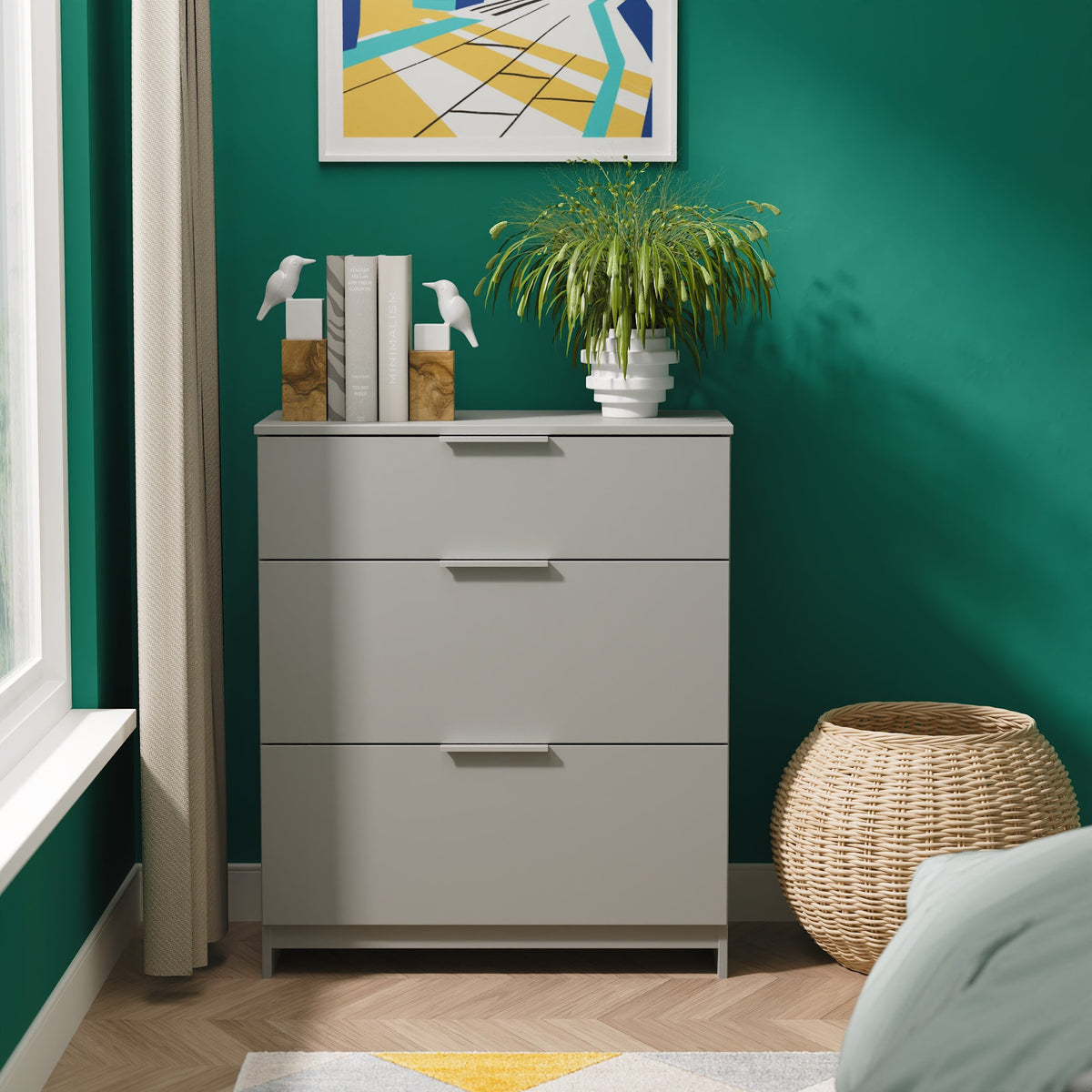 Plymouth 3 Drawer Deep Chest