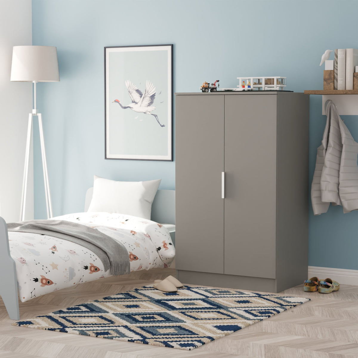 Plymouth 2ft 6in Mirror Robe