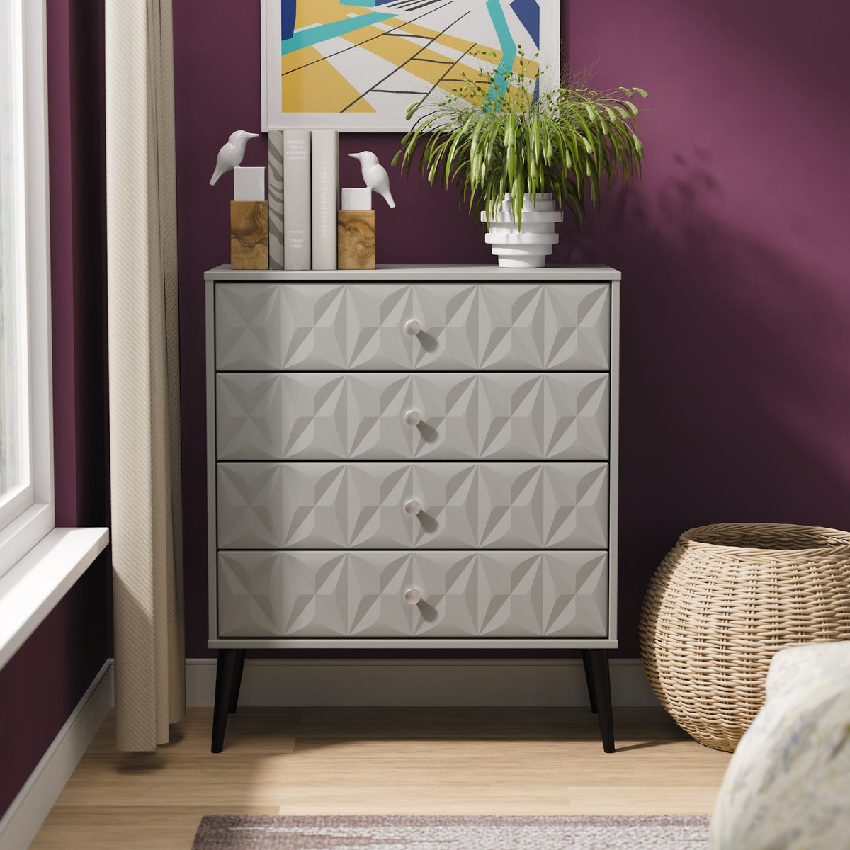 Pixel 4 Drawer Chest