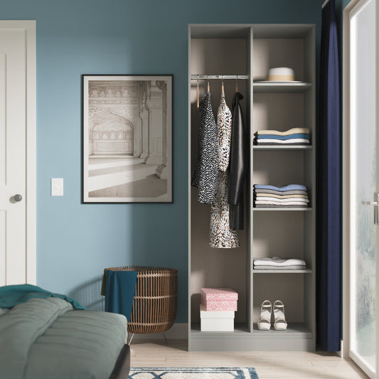 Pixel Open Shelf Wardrobe