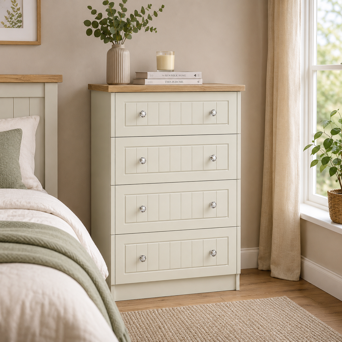 Rome 4 Drawer Deep Chest