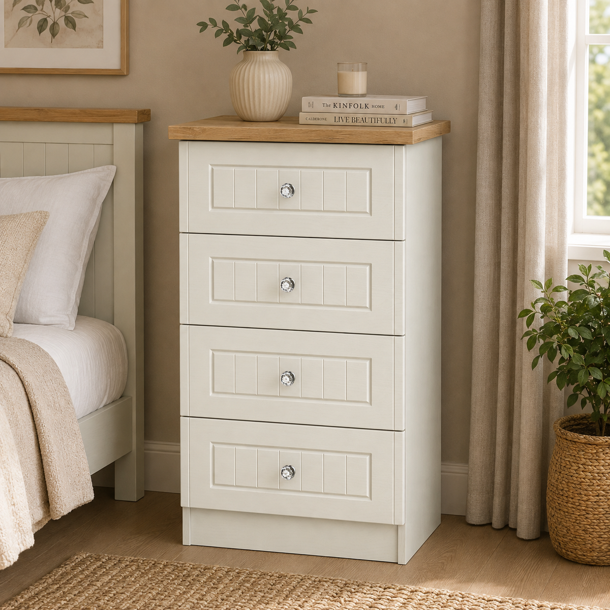Rome 4 Drawer Midi Chest
