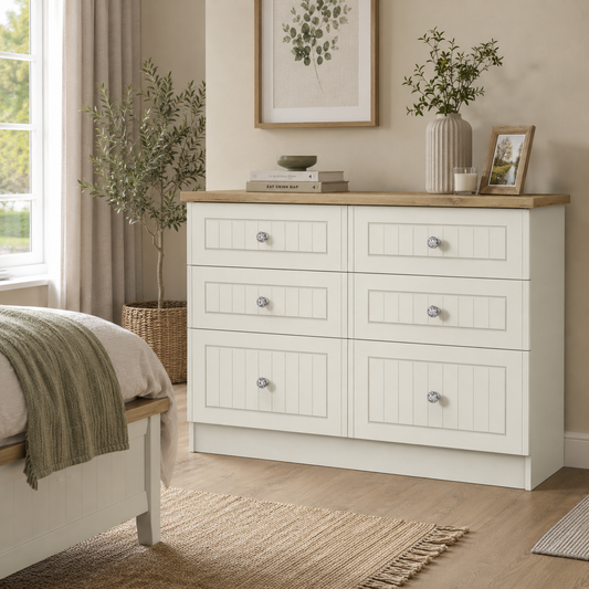 Rome 6 Drawer Midi Chest