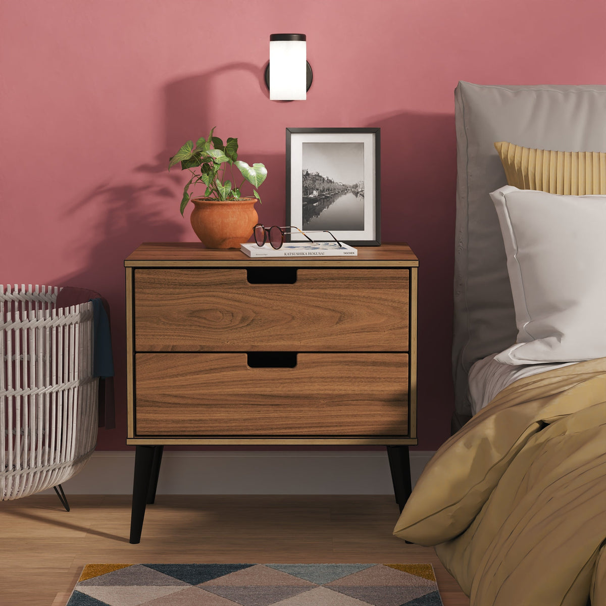 Shanghai 2 Drawer Midi Chest
