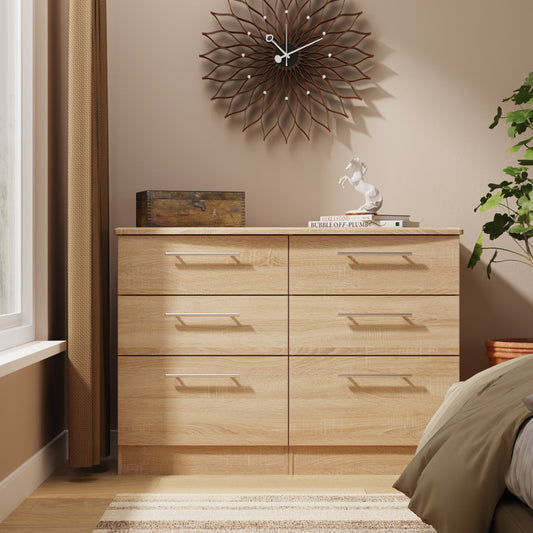 Sherwood 6 Drawer Midi Chest