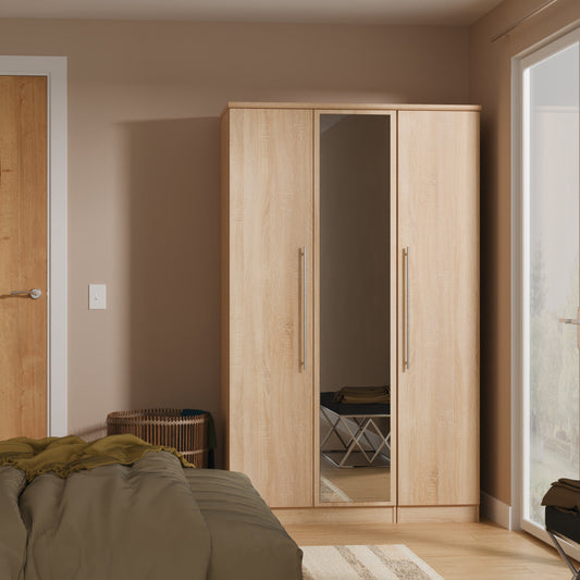 Sherwood Tall Triple Mirror Robe