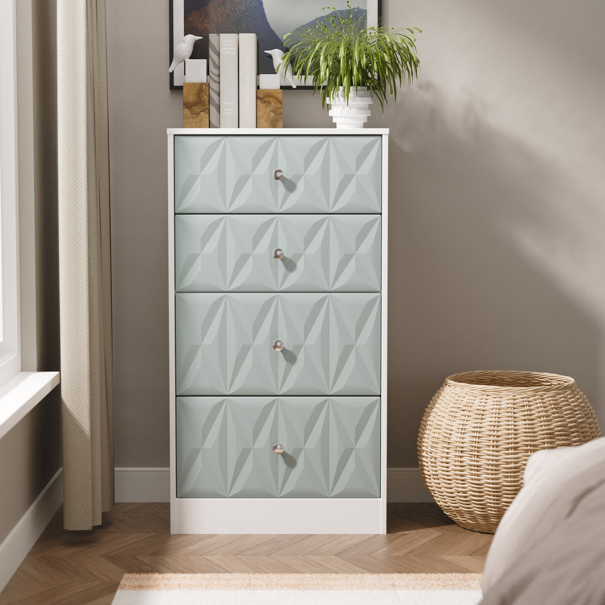 San Jose 4 Drawer Midi Deep Chest