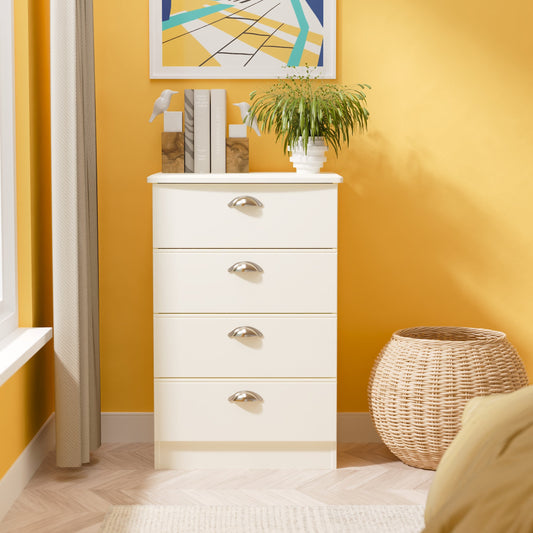 Victoria 4 Drawer Midi Chest