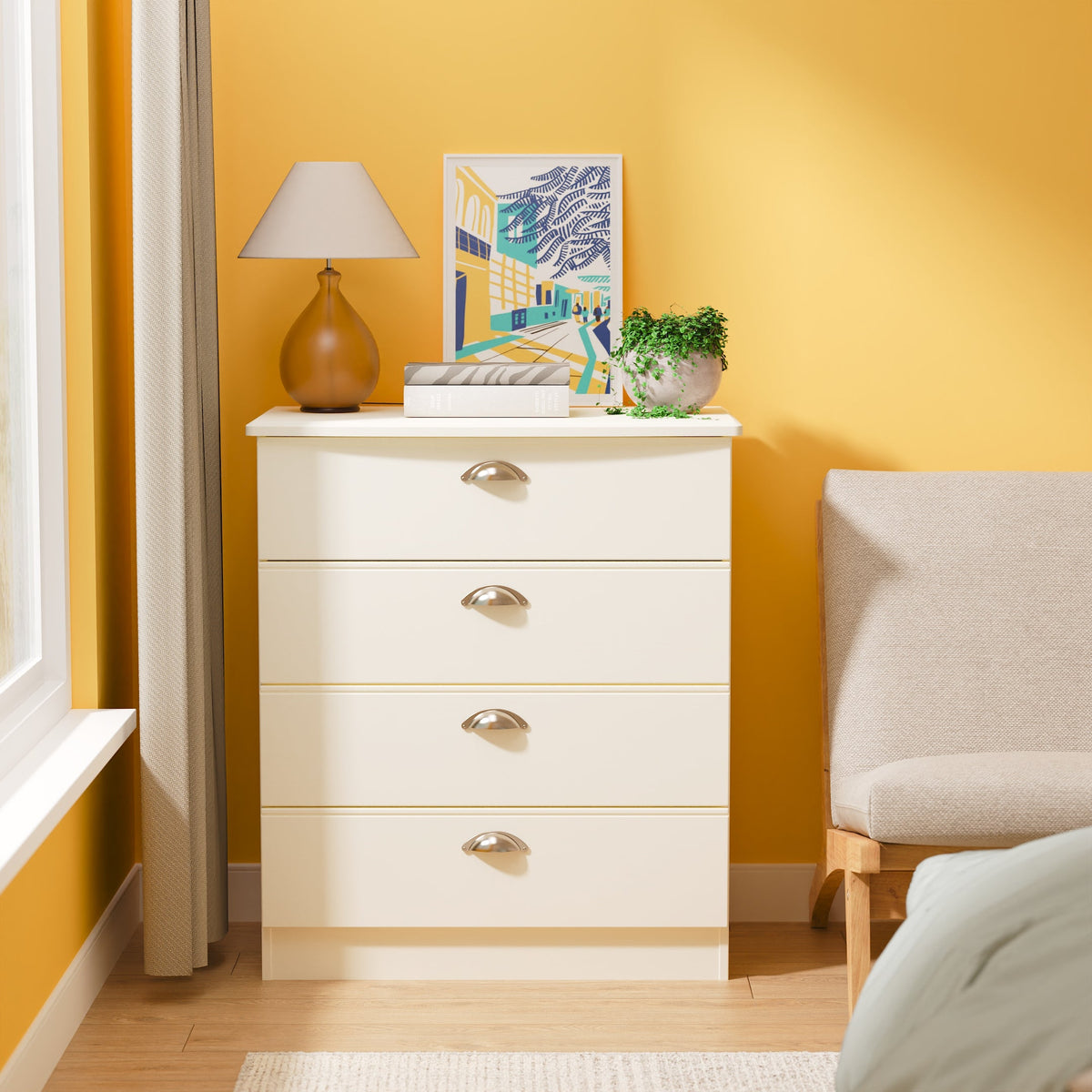 Victoria 4 Drawer Chest