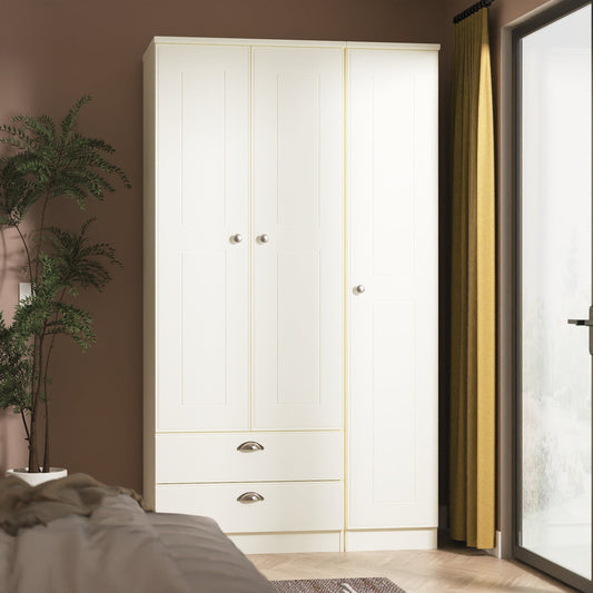 Victoria Triple 2 Drawer Robe
