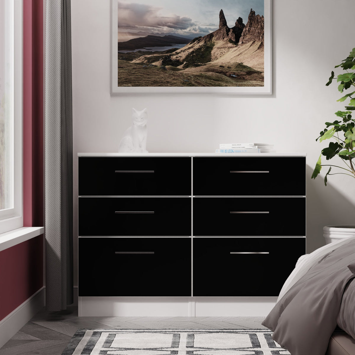 Worcester 6 Drawer Midi Chest