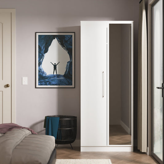 Worcester 2ft 6in Mirror Robe