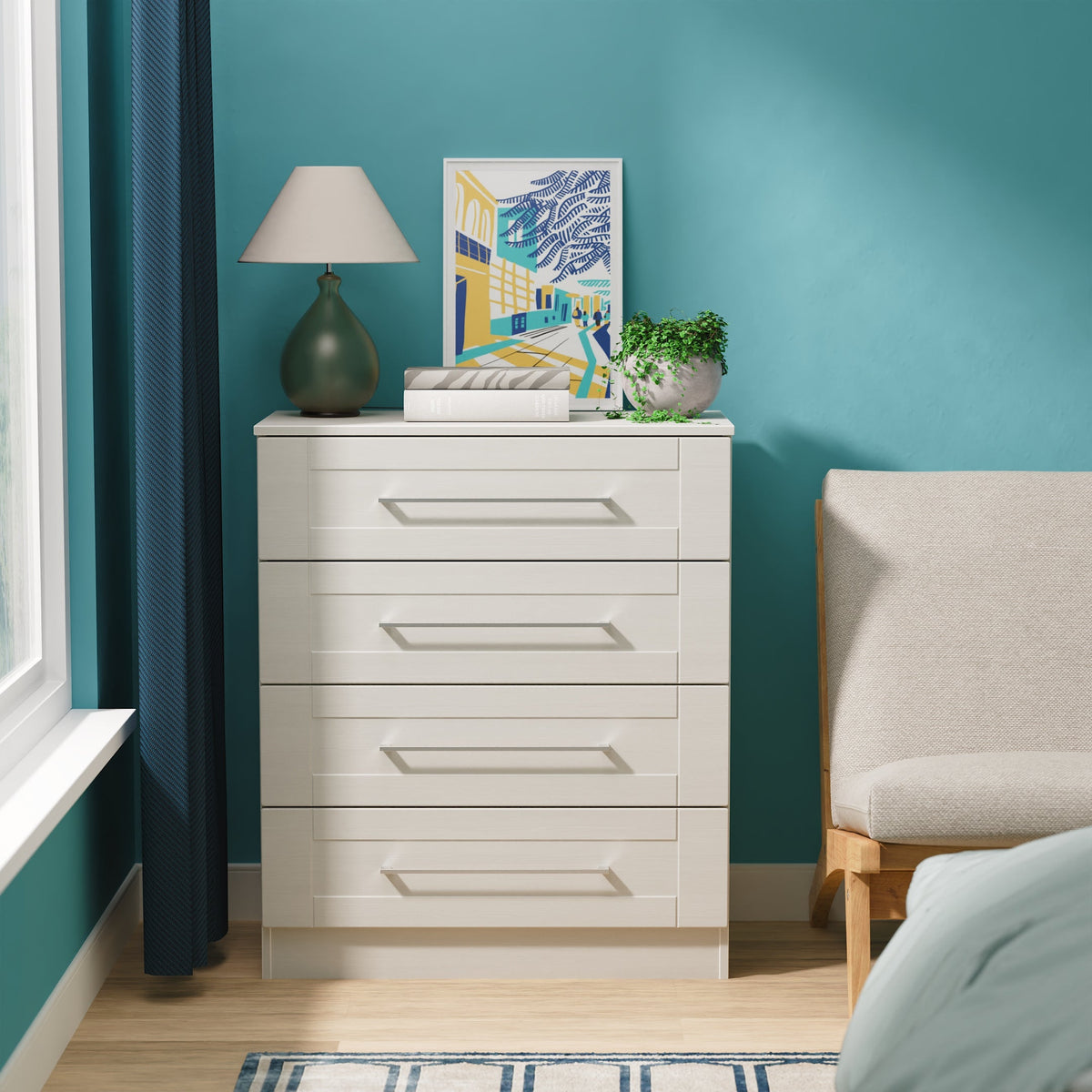York 4 Drawer Chest