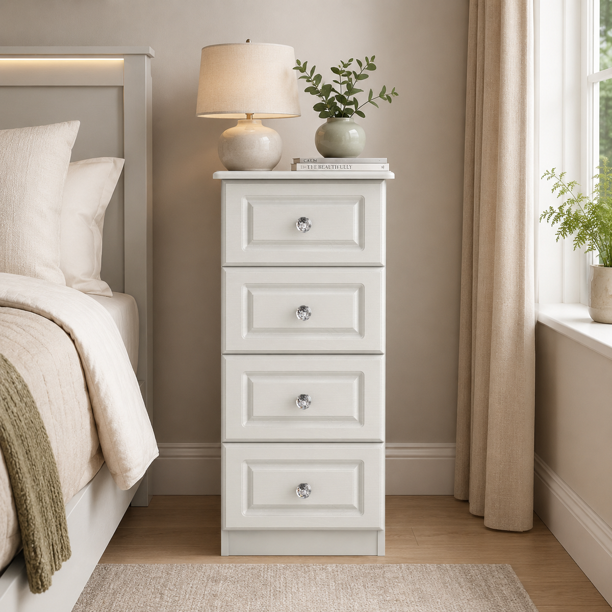 Crystal 4 Drawer Locker