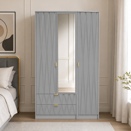 Las Vegas Tall Triple 2 Drawer Robe